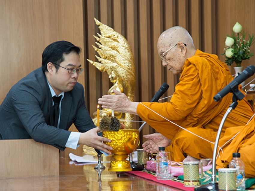 พิธีทำบุญสำนักงานใหม่ &quot;ธรรมนิติ&quot;