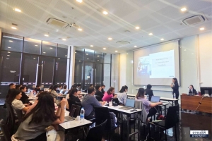 คณะผู้บริหารของ บริษัท ตรวจสอบภายในธรรมนิติ จำกัด ได้รับเกียรติ ให้เป็นวิทยากรบรรยายและถ่ายทอดประสบการณ์แก่บุคลากรของสำนักตรวจสอบ