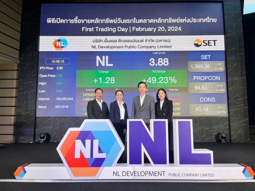 บริษัท ตรวจสอบภายในธรรมนิติ จำกัด ร่วมแสดงความยินดีกับ  บริษัท เอ็นแอล ดีเวลลอปเมนต์ จำกัด (มหาชน) (“NL”)